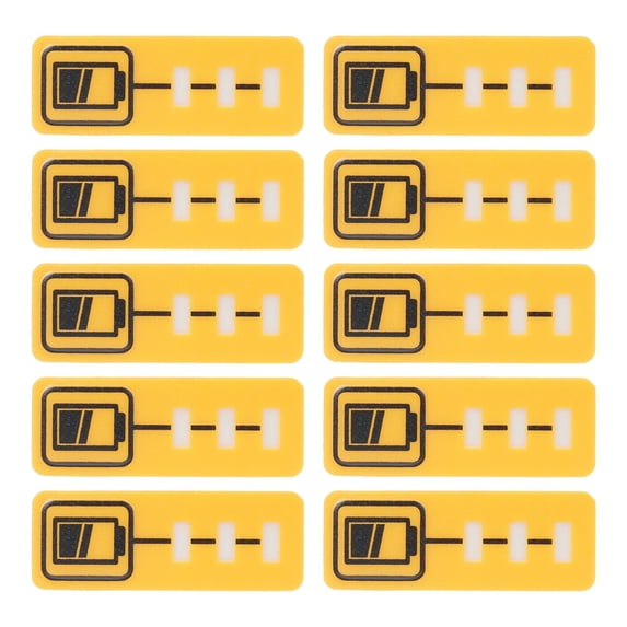 yaaqii 10PCS For Dewalt for DCB200 Battery Capacity Key Sticker Label ...