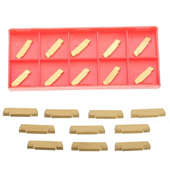 yaaqii 10pcs MGMN200-G 2mm Width Carbide Insert For MGEHR/MGIVR ...