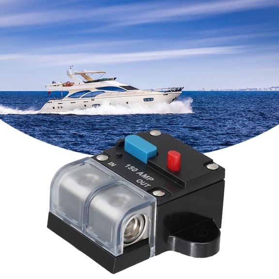 yaaqii 12V / 48V-150 A Self-Recovery Resettable Circuit Breaker for Car Marine RV Truck