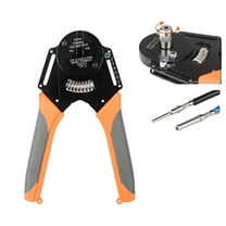 yaaqii 1PCS 4-Way Ratcheting Crimper for Deutsch Closed-Barrel Terminals IWD-12