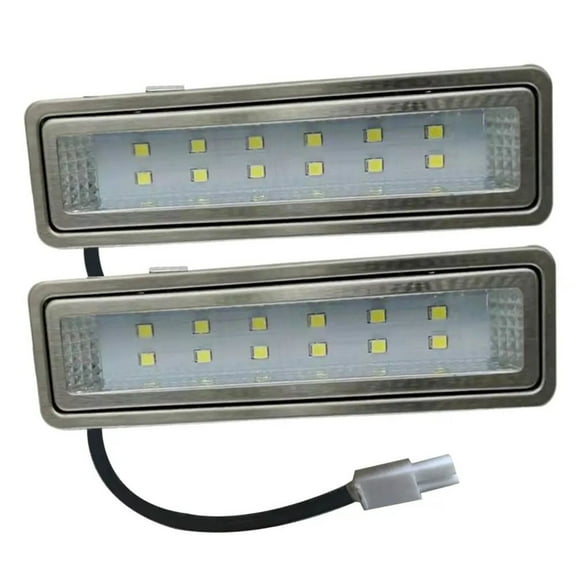 yaaqii 2PCS DC12V Pump Lamp Rectangular Cold Light Integrated Stove Lighting