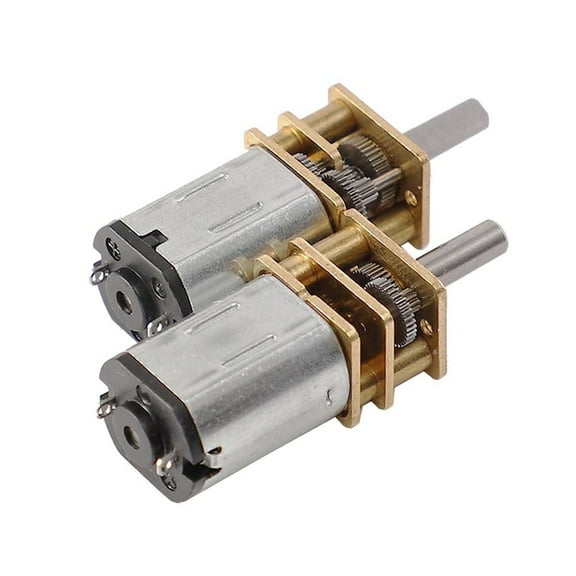 yaaqii 2PCS for GA12-N20 DC 12V Gear Reducer Reduction Motor Deceleration Gear Motor