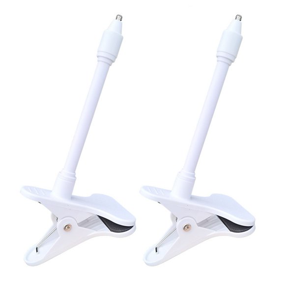 yaaqii 2pcs Protable Flexible Camera Clamp Mount Baby Monitor Camera Holder Stand