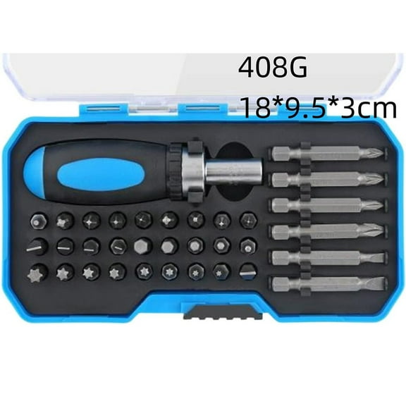 yaaqii 34-in-1 Magnetic Ratchet Screwdriver Set: Versatile Tools for Every Repair!
