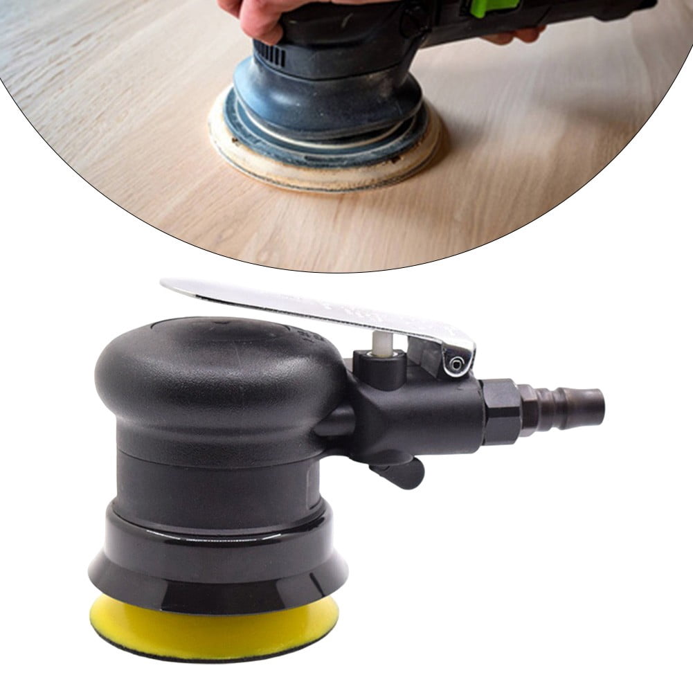 yaaqii 3Inch Air Orbital Sander Air Sander 12000 rpm Grinding Polishing for Car Wood