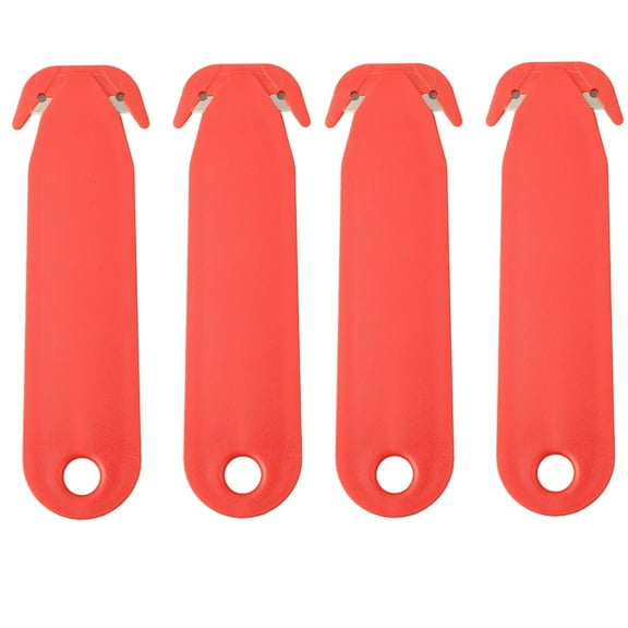 yaaqii 4PCS Double-edged Safety Box Cutter Blade Multi Tool Film Cutting Paper Cutter