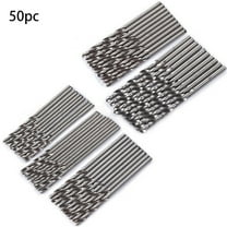yaaqii 50/60pcs Drill Bits Sets HSS Drill Sets Drill Accessories for Metal Masonry Wood
