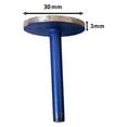 thumbnail image 1 of yaaqii 6mm shank diamond sintered Mounted Points carving grinding head Wheel T-shape, 1 of 9
