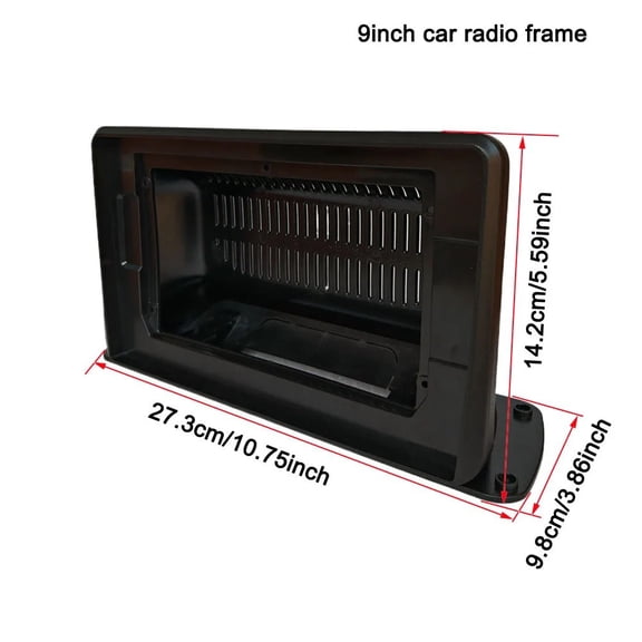 yaaqii 9" / 10" for Android 2 Din Car Radio Dashboard Stereo Panel Frame Trim Kit new