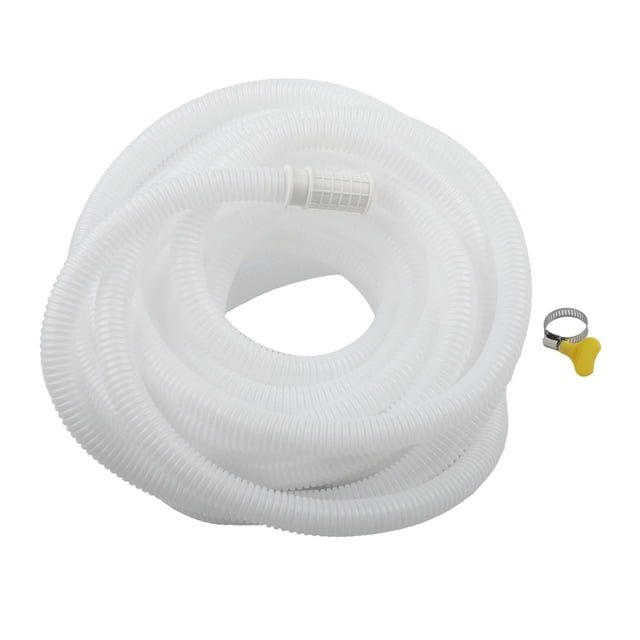 HANSUM Mini Split Drain Hose – 25FT Universal Line Set Cover, 5/8" ID With Built-in Carbon Layer, AC Condensate Pipe For Indoor/Outdoor HVAC