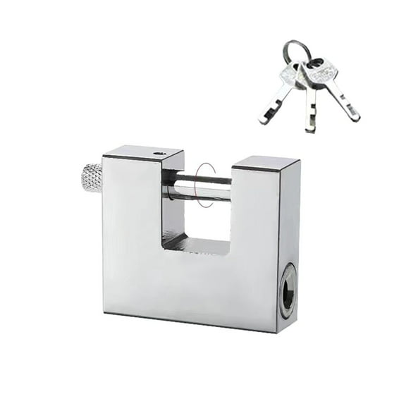 yaaqii Anti-Theft Locker With 3 Keys D-shaped Padlock Waterproof Imitation Pick Lock