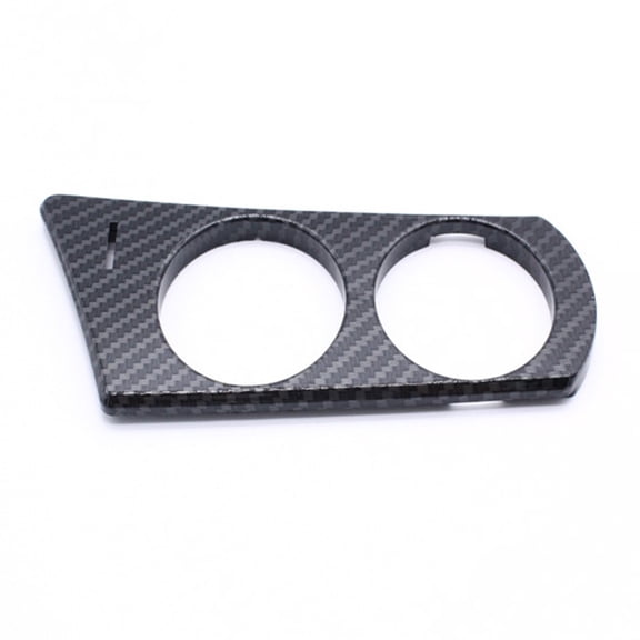 yaaqii Applicable to for BMW 1 Series water cup holder bright black carbon fiber