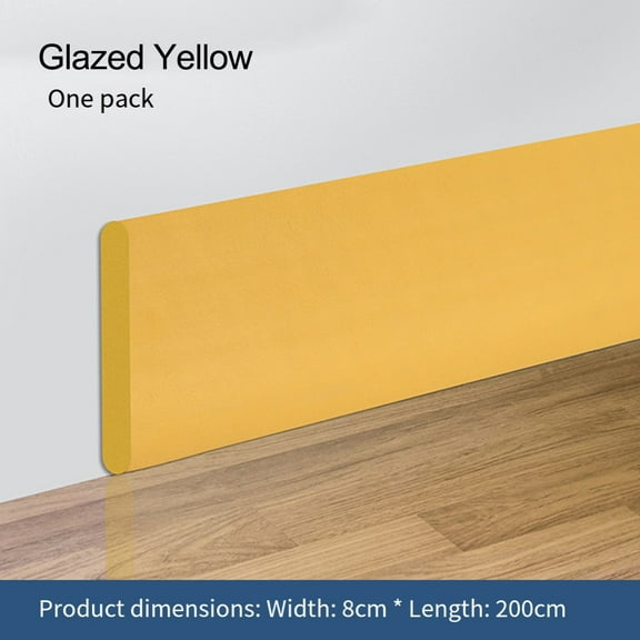 yaaqii Baseboard wall stickers window sill door frame waist line decorative corner line