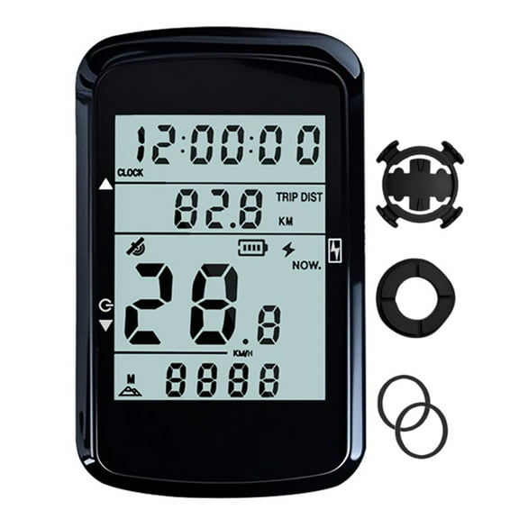 yaaqii Bicycle Wireless Computer GPS Speedometer and Odometer With 2.4 Inch LCD