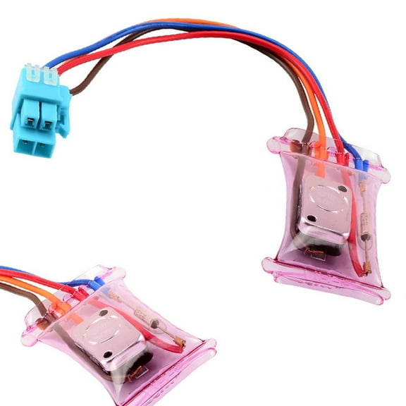 yaaqii Bimetallic Replacement Refrigerator Defrost Thermostat 4 Wire -7 Degrees