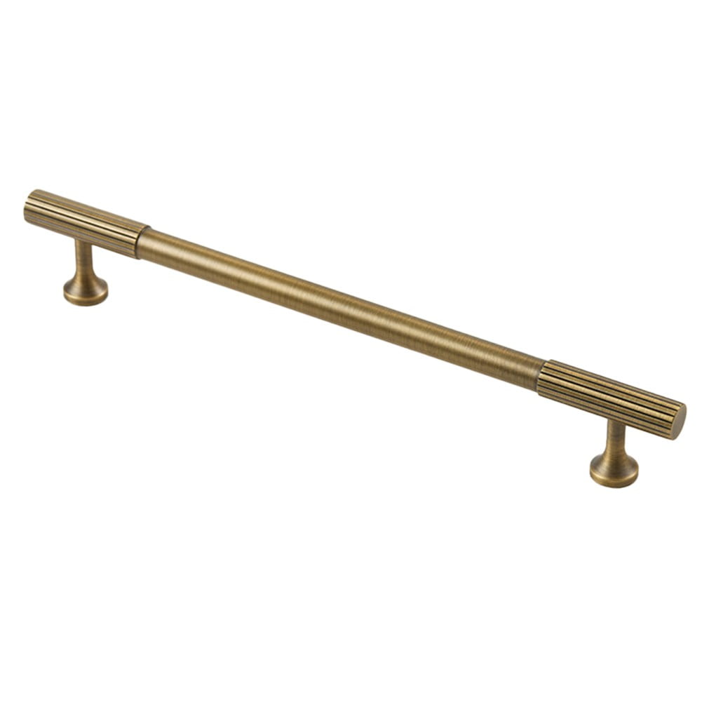 yaaqii Brass Handle Exposed Antique Brass Furniture Handle Drawer Cabinet Door Handle
