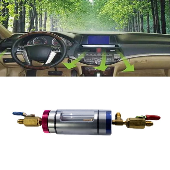 yaaqii Car R134 Coolant Oil Filling Analysis Tool Equipment Car Air Conditioning Repair