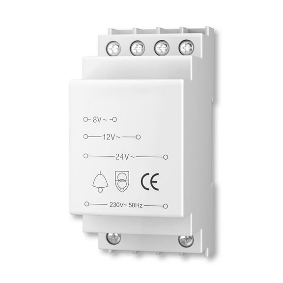 yaaqii Doorbell Transformer 8v/12V/24V For CE Approved Compatible with For Ring/Bell/Bell