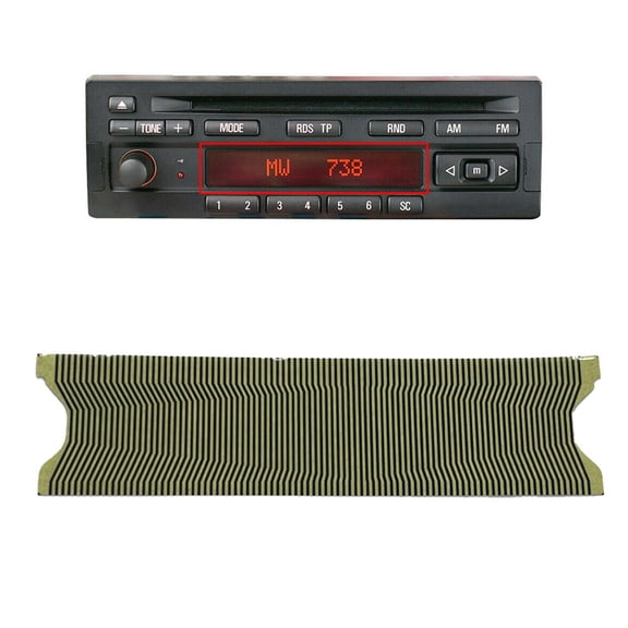 yaaqii For BMW Business CD RDS Radio CD23 and Business RDS Pixel Repair Fix Flat Cable