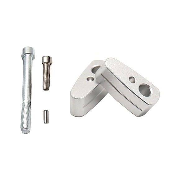 yaaqii For BMW For R Nine For R9T Motorcycle Handlebar Riser Bar Moves Up 20mm Silver