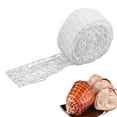 thumbnail image 1 of yaaqii Ham Net Meat Net Roll 18 Holes Elastic Cooking Wrap Net Smoked Butcher Yarn Net, 1 of 10