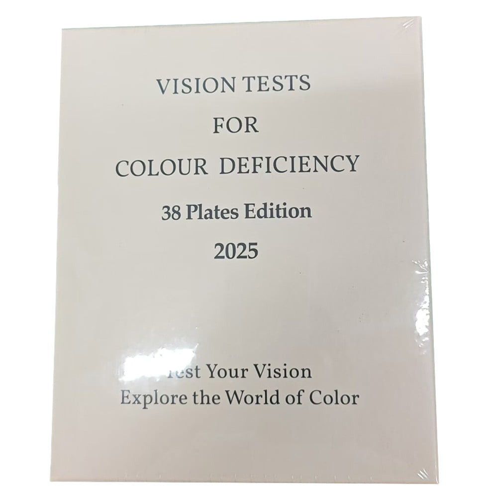 yaaqii Ishihara Book 2024 New 38-piece Optometry Test Book Color ...