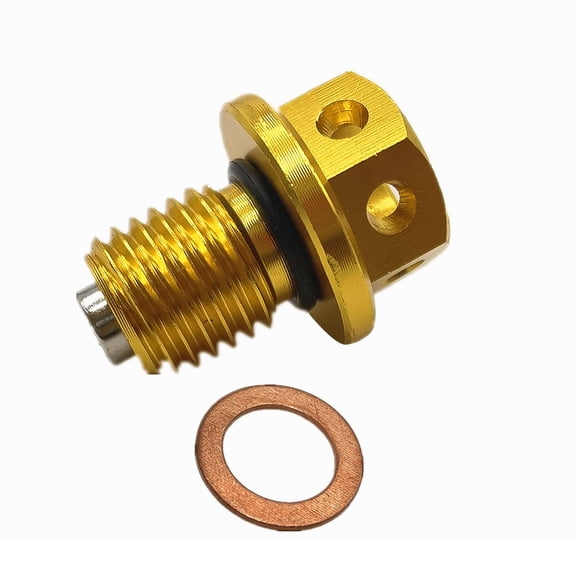 yaaqii Magnetic Oil Drain Bolt 12mm - Enhance Engine Performance & Safety