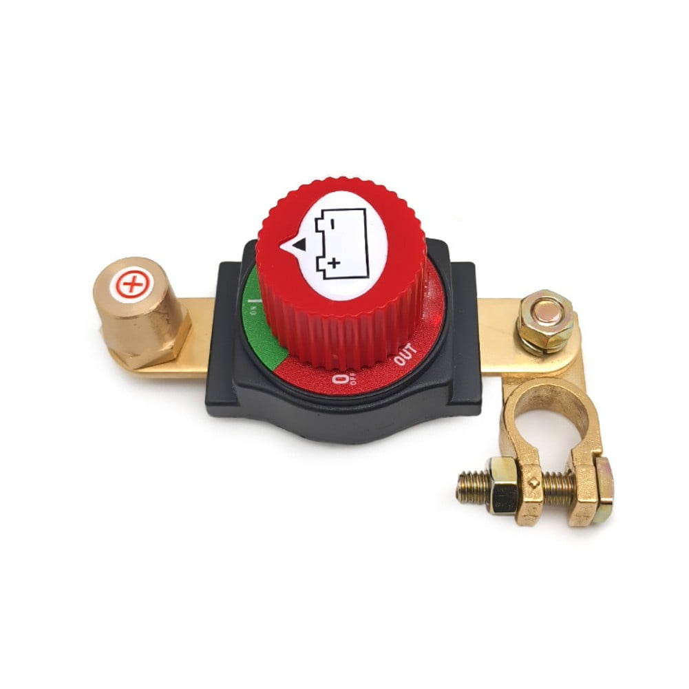 yaaqii Marine Waterproof Battery Disconnect Switch for RV Car Boat for ATV 12V 48V