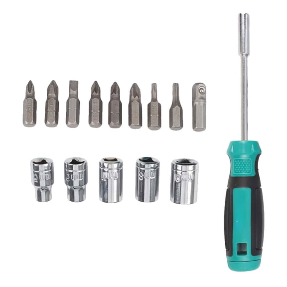yaaqii Multi-Size Screwdriver Kit with Magnetic Tips for DIY, Furniture & Electronics