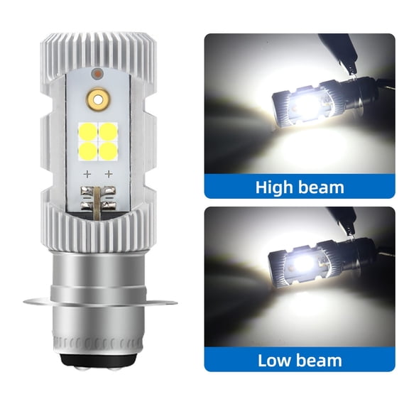yaaqii P15D LED Headlight Motor 6000K White Lamp LED Bright Motorcycle 12V Bulb