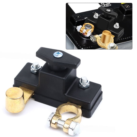yaaqii Pure Copper Car Battery Power Cut-Off Switch Breaker for Car Truck Boat Rv