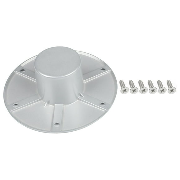 yaaqii RV Boat Trailer Pedestal Base Round Flush Mount Table Leg Base Floor Mount Base