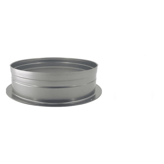 yaaqii Range Hood Exhaust Fan Pipe Metal Flange Joint Flange with Check Valve 160mm
