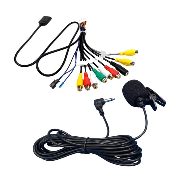 yaaqii Sim Card Slot Adapter For Radio Multimedia Gps 4G 20pin Connector+Microphone
