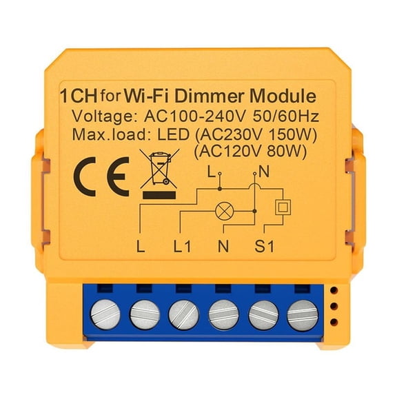 yaaqii Smart for WiFi dimming switch 1/2 way dark box smart switch dimming module