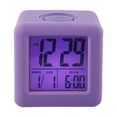 thumbnail image 1 of yaaqii Soft Square LCD Digital Alarm Clock with Smart Light with Silicone Protective, 1 of 10