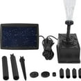 thumbnail image 1 of yaaqii Solar Pond Pump Set 1.5W 7V Solar Powered Submersible Fountain Pump For Outdoor, 1 of 10