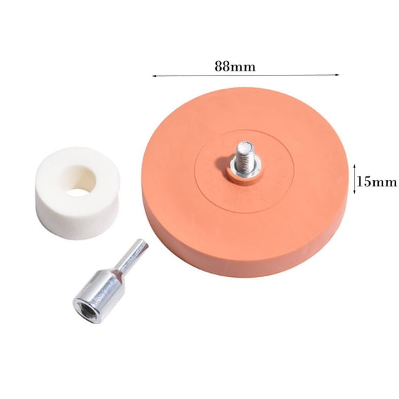 yaaqii Stripe Removal Wheel,Glue Eraser Sticker Remover Removing Pinstripes Car Decal