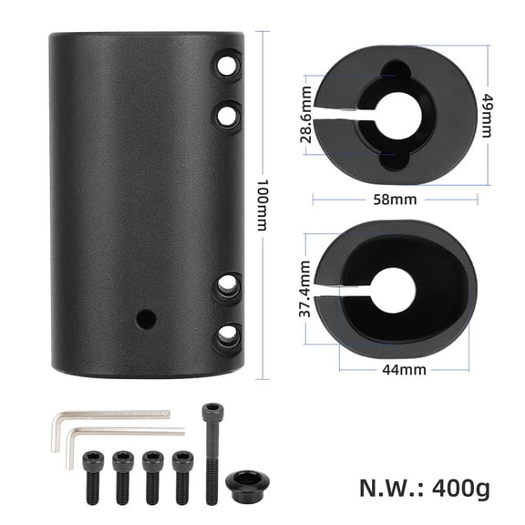 yaaqii Upgraded Folding Clamp for Ninebot Max G30 Electric Scooter Rugged Lock