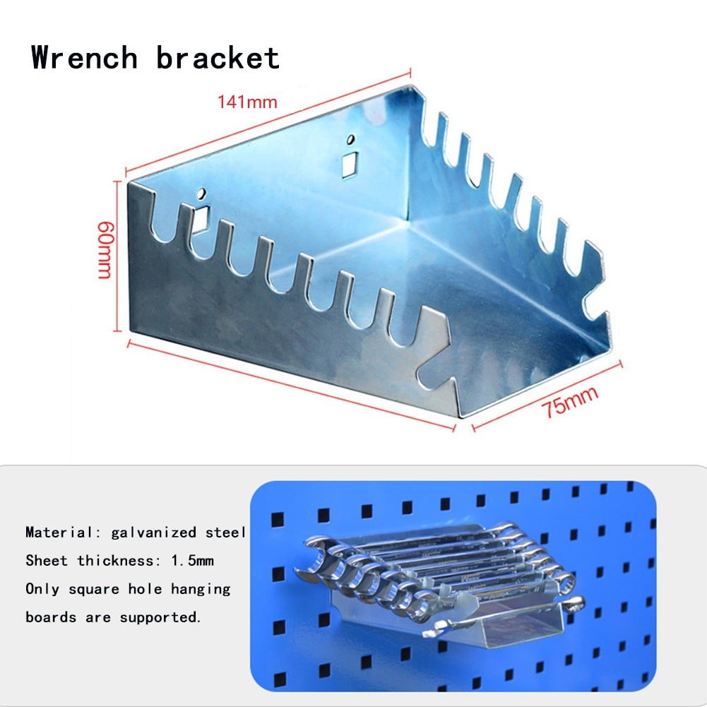 yaaqii Wall-mounted orifice hook hardware tool storage rack tool box ...