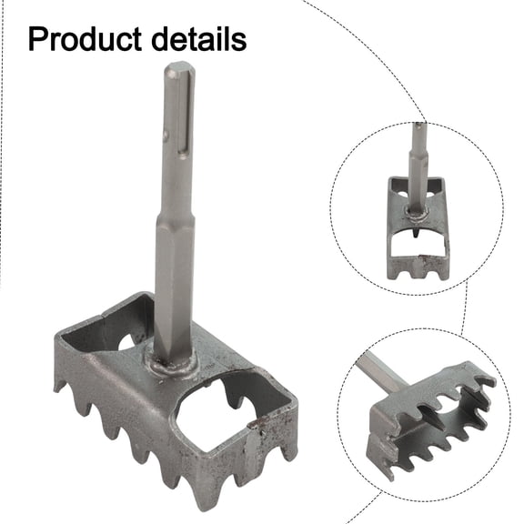 yaaqii Wire box slotter round handle slotter 86 wire box cement wall hole slot square