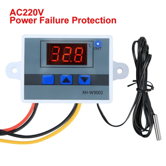 yaaqii XH-W3002 Microcomputer Temperature Controller Control Switch 12V24V220V