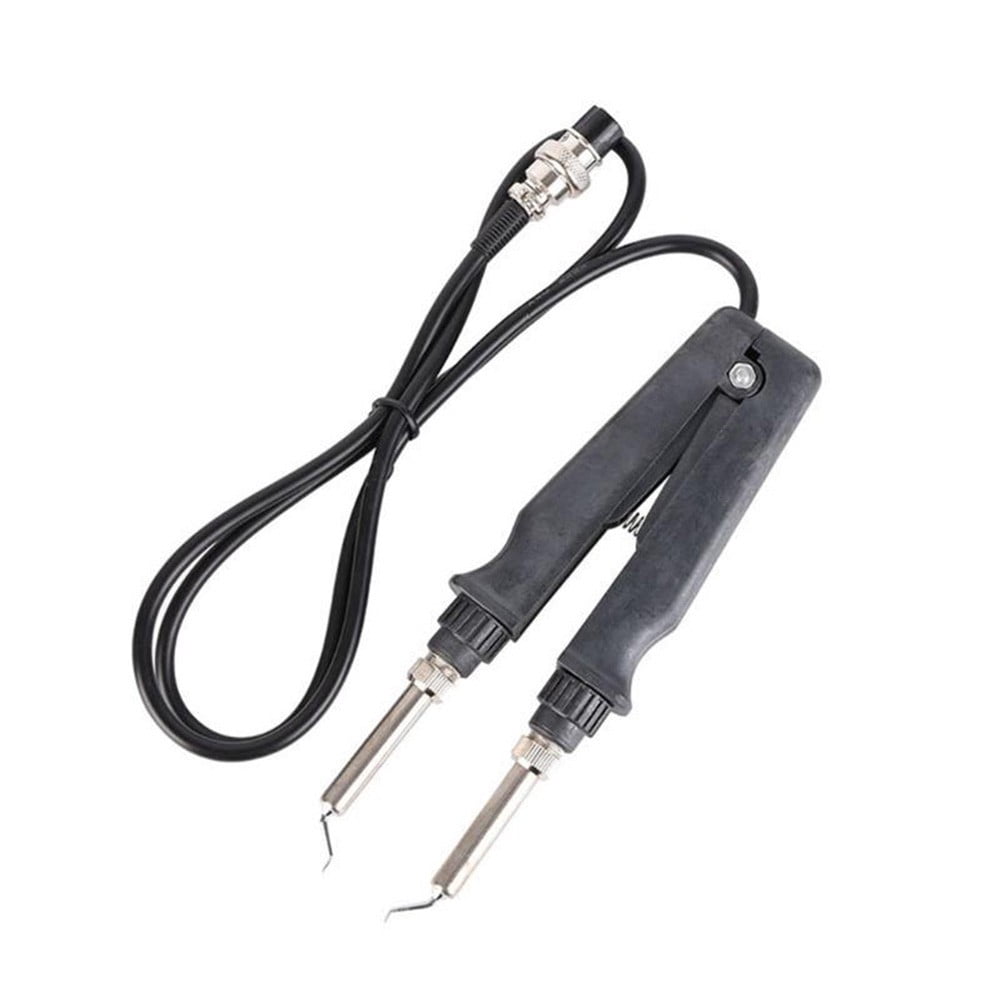 yaaqii for 902 for ESD for SMD Double Soldering Iron Tweezer Handle Clip Heating Plier