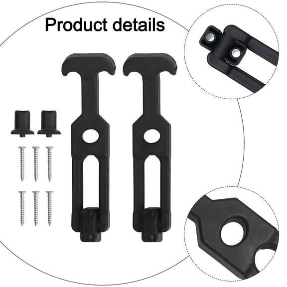 yaaqii for Durable 2-Pack T-Handle Rubber Draw Latches for Toolboxes & Vehicles!