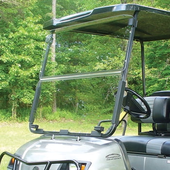 YAMAHA G22 Golf Cart ALL AMERICAN™ Folding Flip Windshield-Tinted/Clear