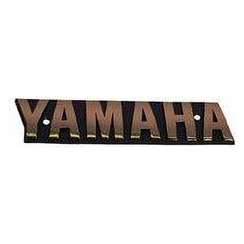 yamaha golf cart name plate emblem