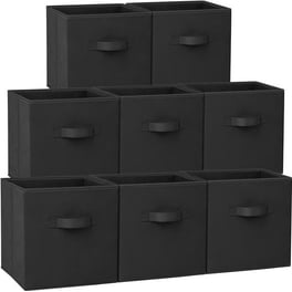 NEATERIZE Cubby Boxes Shelf Storage Organizer Set. Space Organizing Baskets for Clothes Books Toys. Grey Walmart