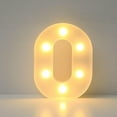thumbnail image 1 of yaoruiling 26 English letter lights, LED decorative lights ,night lights,Creative LED Letter Lights Night Light, Plastic English Letters Light, Led Light Up for Party, Bar, Home Decor,1pc, 1 of 3