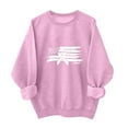 thumbnail image 1 of yardsong Breast Cancer Sweatshirt for Women Awareness Shirts Funny Long Sleeve Survivor Shirt Pink Ribbon Graphic Support Tops Pink,XL, 1 of 4