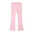thumbnail image 1 of yardsong Girls Bootcut Yoga Pants Soft Cotton Leggings for Teen Girls Yoga Running Dance Flare Pants Bell Bottoms Sports Athletic 9-10 Years, 1 of 7